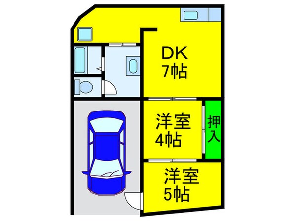 但馬ビルの物件間取画像